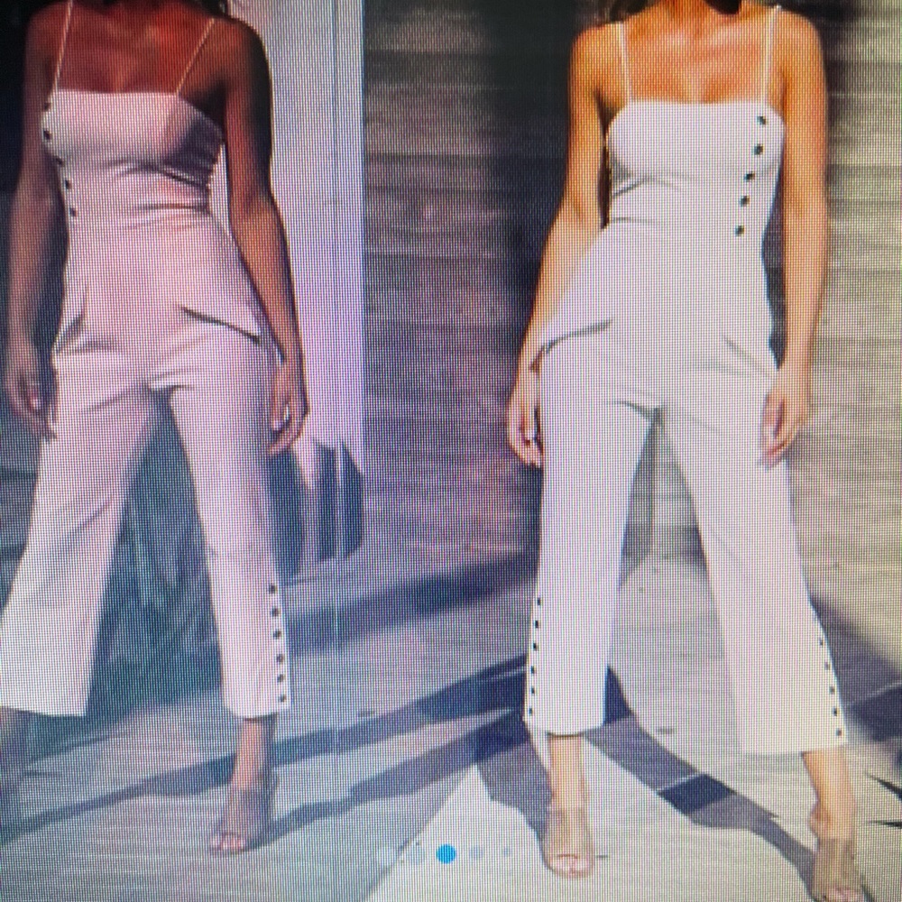 Fletch white jumpsuit